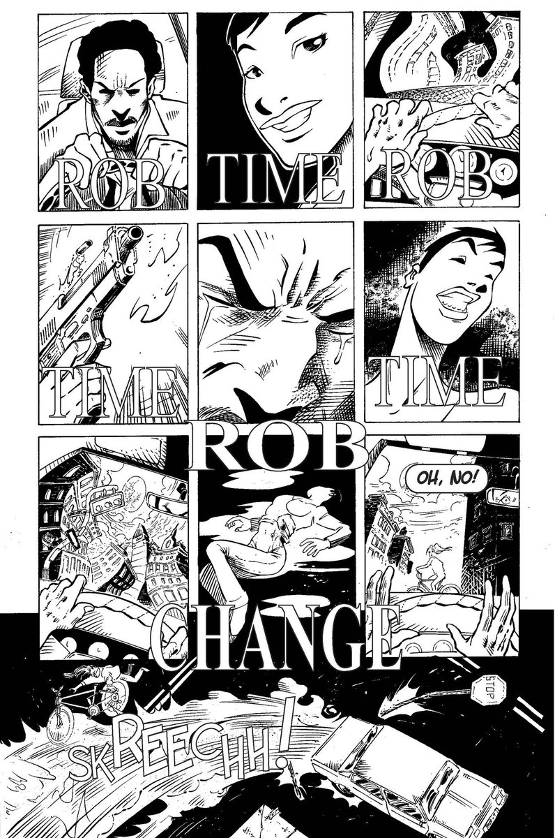 TheLegendKuyaP's tweet photo. For #BlackHistoryMonth, I'm sharing a #comic I wrote. #TimeDollars. A tale about Love, Loss and Life and whether we rob/waste ourselves of our time or do we change time and make a difference. Page 17. #RobTimeChangeTime #blackheroesmatter #blacklivesmatter #makeadifference https://t.co/3SNLyfylZt