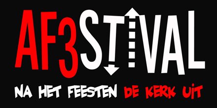 20 mei (pinksterzondag) vieren wij ons 20-jarig jubileum: AF3stival! <a href="/theaterkerk/">TheaterKerk Bemmel</a> #bemmel Kaartverkoop gestart! facebook.com/events/1891386… #af3 #alarmfase3 #festival #feestje #af3stival #delenislief