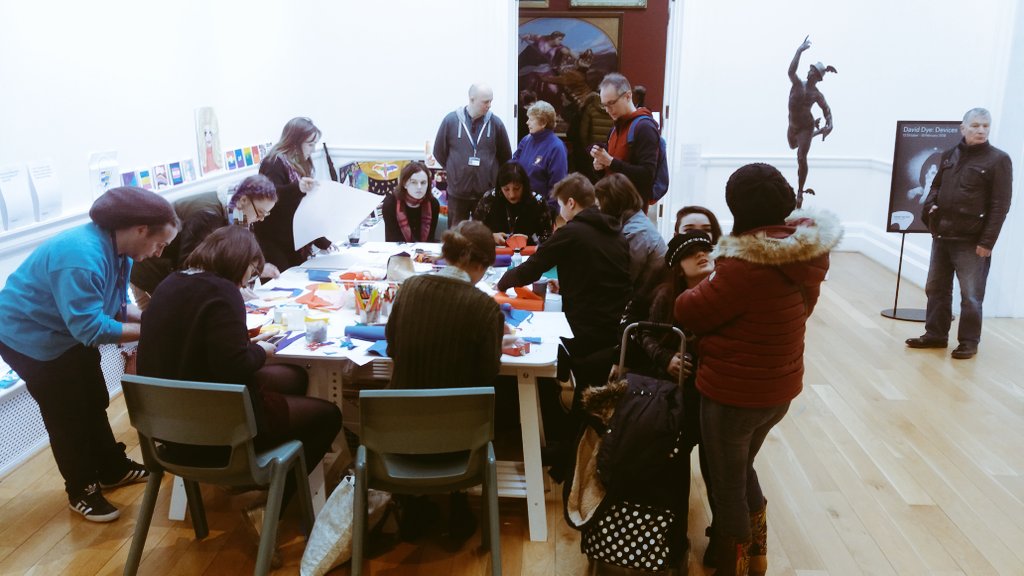youthcurator1's tweet photo. Fantastic #LGBT youth services event  @LeedsArtGallery today with @Child_Leeds  @reet_so and @CllrJaneDowson https://t.co/GQQMRrmvJJ