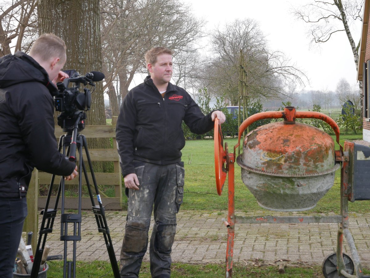 Op pad om het inspirerende verhaal op te nemen van <a href="/Roybruggink/">Roy Bruggink</a>, hij was metselaar en werd technisch adviseur. Binnenkort online! In samenwerking met <a href="/Mayraschoolen/">Mayra Schoolen</a> <a href="/BouwendNL/">Koninklijke Bouwend Nederland</a> <a href="/FilmValue/">FilmValue </a> <a href="/invorm/">Bloemendaal in Vorm</a> #Kijkvooruit