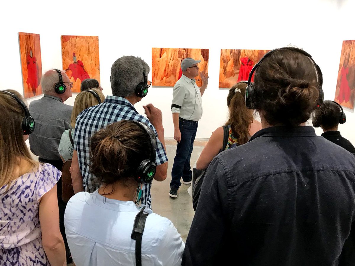 MOVART_AO's tweet photo. Walkabout with @andrewlamprecht .
WALKABOUTS l Experience @ICTArtFair 2018 through the eyes of artists, curators and academics!
#ICTAF18 #MOVART #Keyezua #FORTIA #SOLO #NontobekoNtombela #AndrewLamprecht #Walkabout #GuidedTour https://t.co/tcfBX5NZ4O