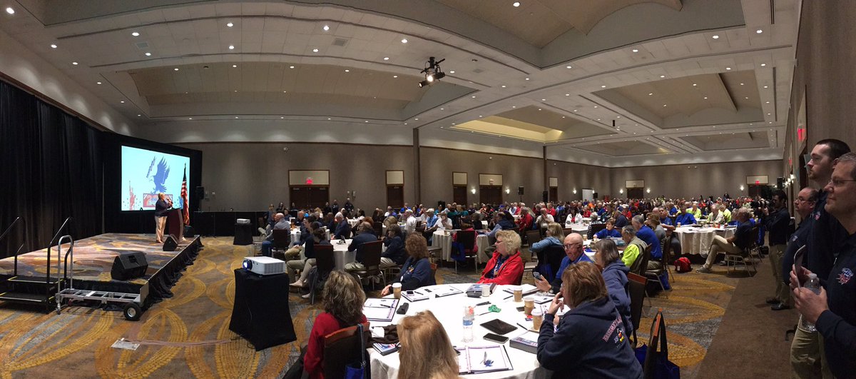 HonorFltAZ's tweet image. Moments from the Opening Ceremony of the Honor Flight Summit #HFSummit2018