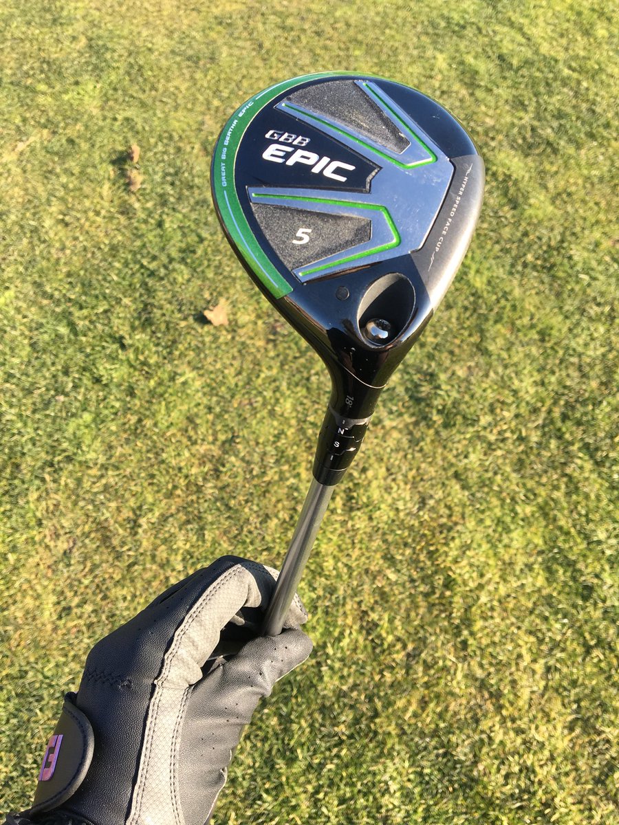 fillesurlegreen's tweet photo. Il change tout !!!!! Je le kiffe ! @CallawayGolf @CallawayGolfEU #golf #golfeuse #epic #happygolf https://t.co/xsJDWnbNp0