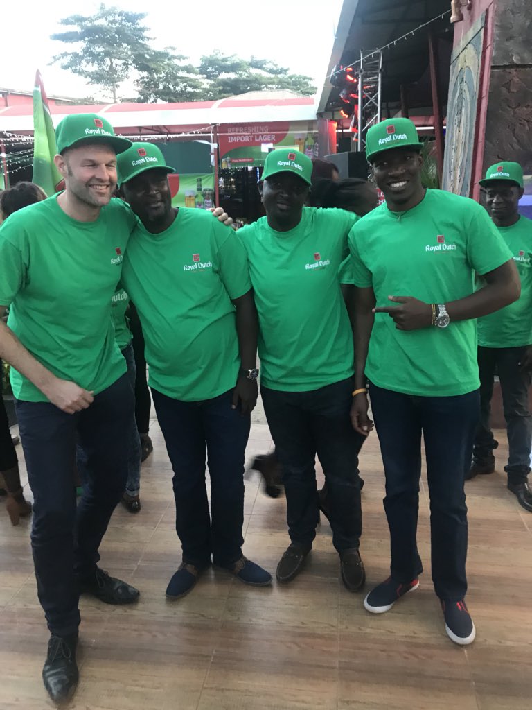 RoyalDutchBeer's tweet photo. Management of Royal Dutch beer in Uganda. https://t.co/20kCQ74WWw