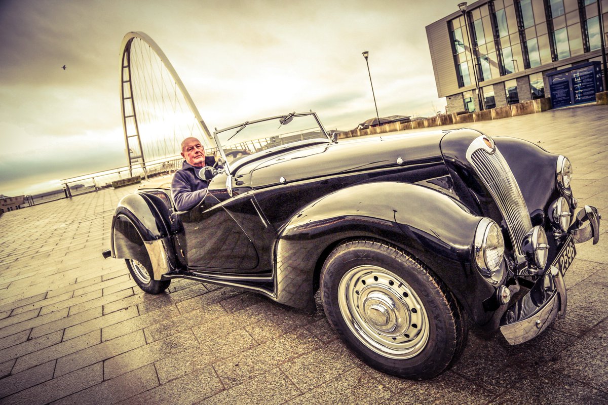 Meet Teesside's Restoration Man! This is Malcolm Hall and his classic Lea Francis sports car, which he paid £2,500 for in 2004 before fully restoring. Now it's priceless! Read more about Malcolm and his motors in our latest issue: tees-life.co.uk/tees-life/tees…