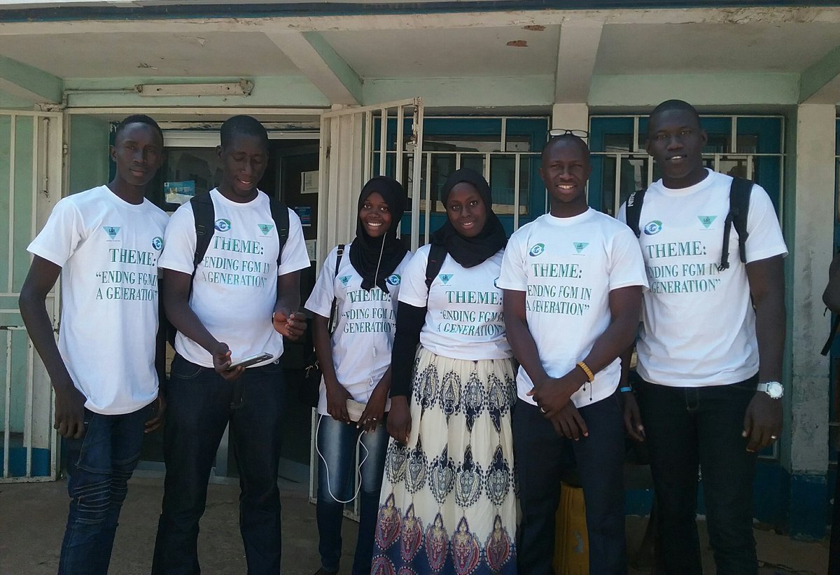 Unclembye's tweet photo. Earlier today members of @GambiaPysehr embark on a BOOT CAMPAIGN at the Latrikunda Market in the cause to #EndFGM  in our generation on the Theme: #MeetingThePeopleThatMattersInEndingFGM. Funded by @TheGirlGen. @Aminah112596 @AbbaChamabba @ceesaylamin2001 @YabubaS @RojalnuGambia https://t.co/uWmyOYJ1BK