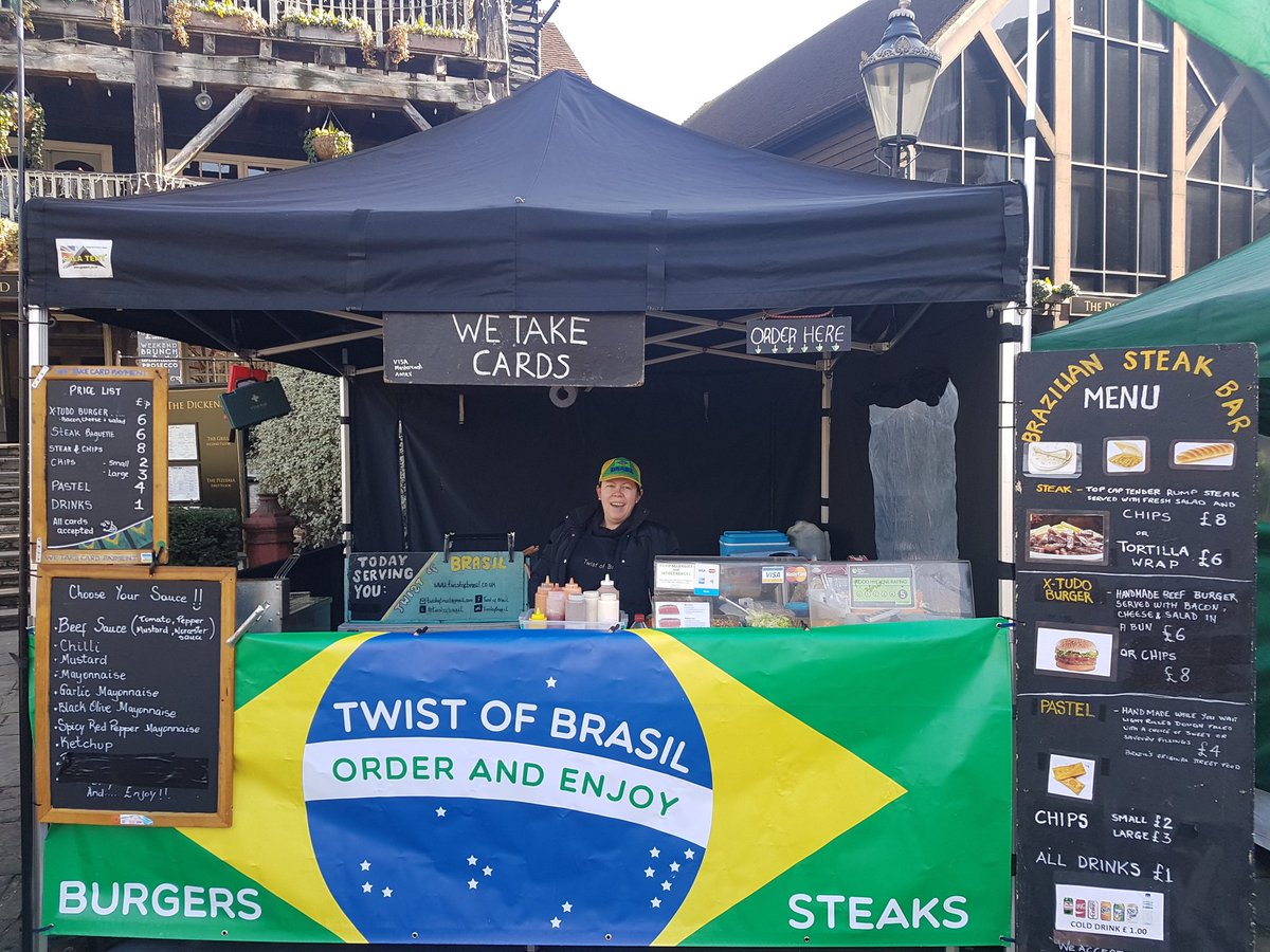 TwistofBrazil's tweet photo. Looking happy after a snap inspection by #LBTowerHamlets yesterday confirmed our FSA 5* rating @StKats with @EpicureanEvent. https://t.co/fPjlBtVdpv
