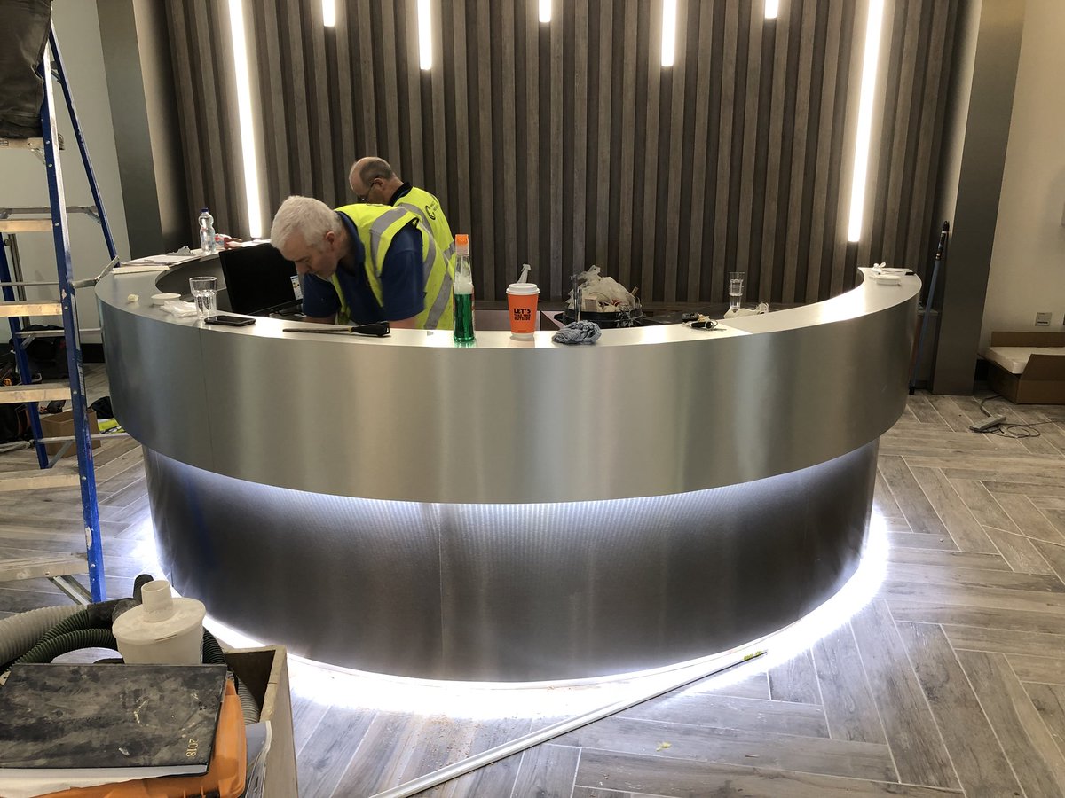 Warrenmcadam's tweet photo. Wow #shopfitting #Elite shopfitting doing what we do best #Dublin https://t.co/xlfUjD64dA