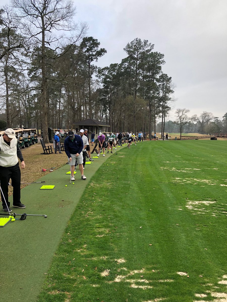 Even_par70's tweet photo. Lined up for the MGA event @TheWoodlands_CC #140strong #cabinfever https://t.co/xlKzBTARtL