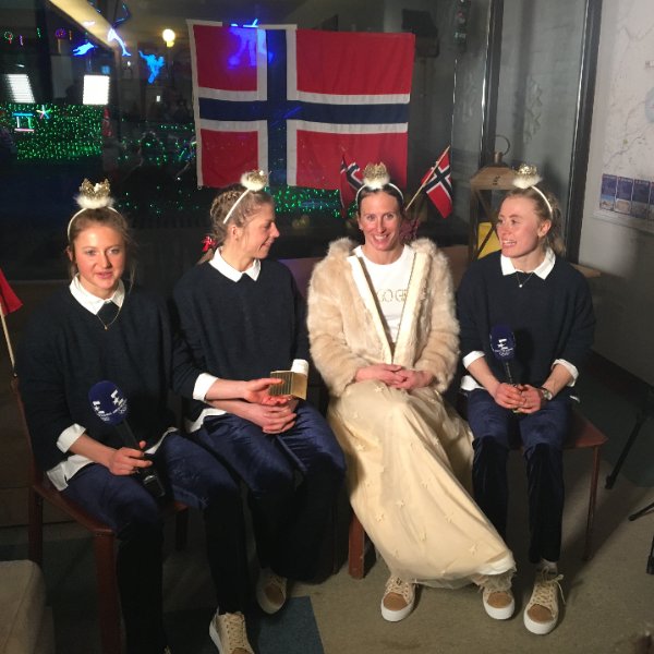 Skidronninga og de andre prinsessene på stafetten gjorde en vanvittig bra innsats. I OL-kveld blir det intervju med gulljentene 🥇🇳🇴