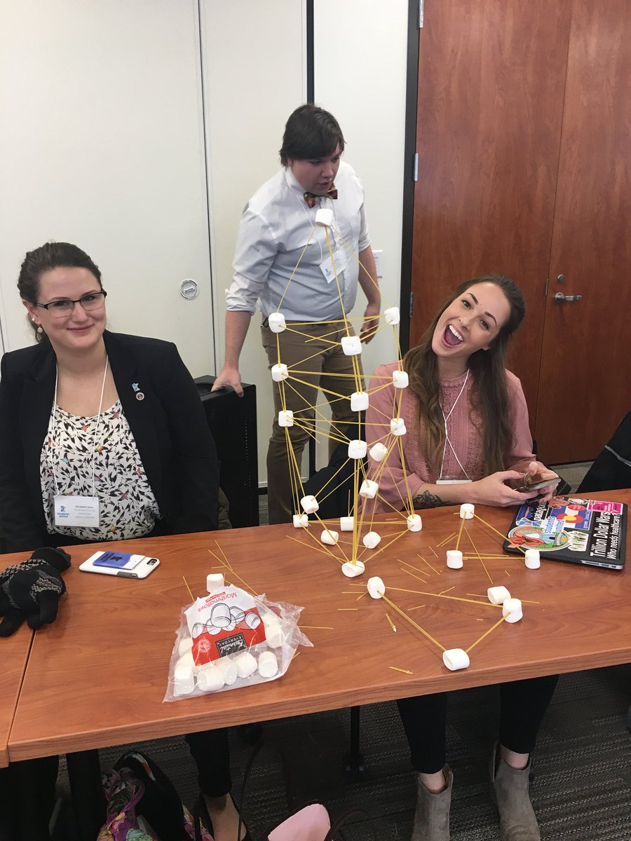 Students7United's tweet image. Our campus committees are having some team building fun this morning! #FebDelegates18