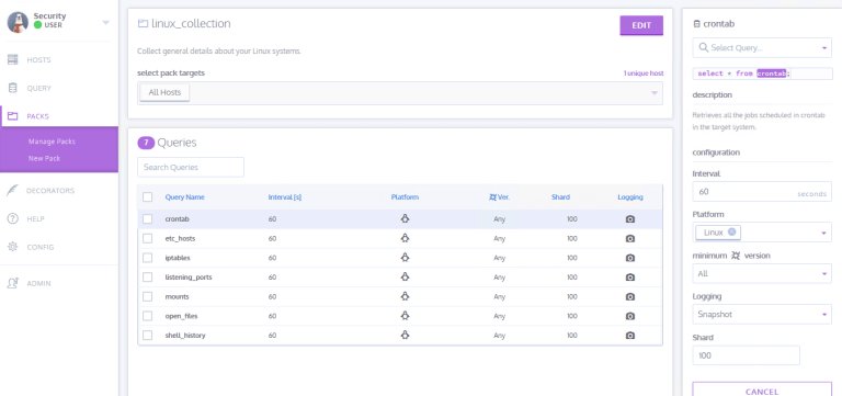 x0rz's tweet image. If you&apos;re looking to do some #ThreatHunting on Linux or Mac environments, here is a nice starting guide jordanpotti.com/2018/02/16/elk… #OSQuery