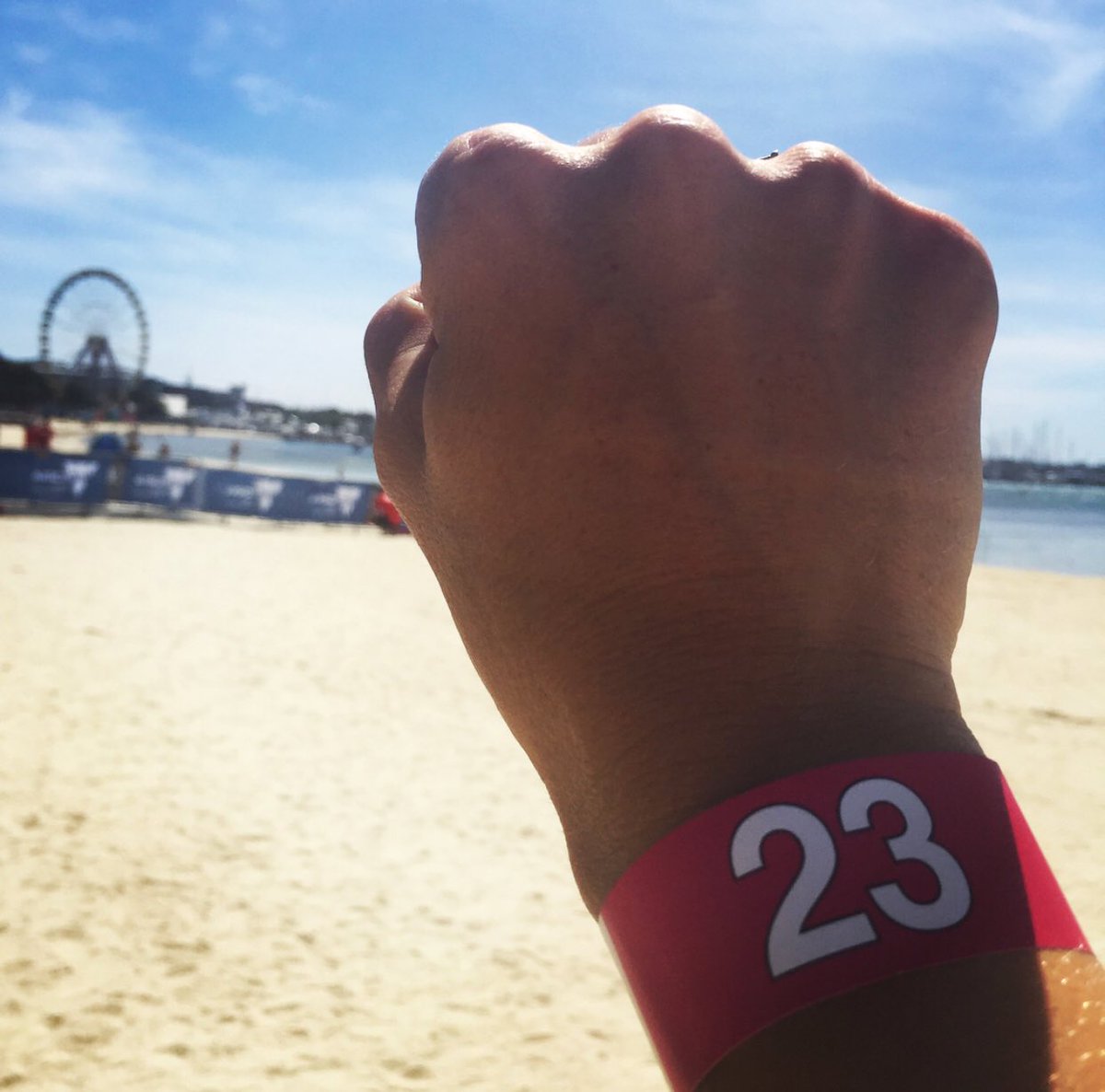 IMTrinews's tweet photo. Via @burke_mel #MelBurke - All set for Geelong 70.3 tomorrow 😄👊 Such an awesome spot for a race 🏖 #im703geelong #geelong703 #mec #iamspecialized #horleys #thecupcakecartel https://t.co/waK7RrQQNm