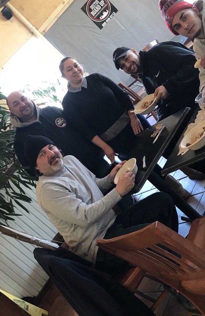 Jordanavery23's tweet photo. Thanks to @BostonBoardUp Annaβs Taqueria in Brookline is OPEN on time with zero disruption !!! Great Job @BostonBoardUp & all involved. #BostonBoardUp #CarVsBuilding https://t.co/aRwetxiC2g