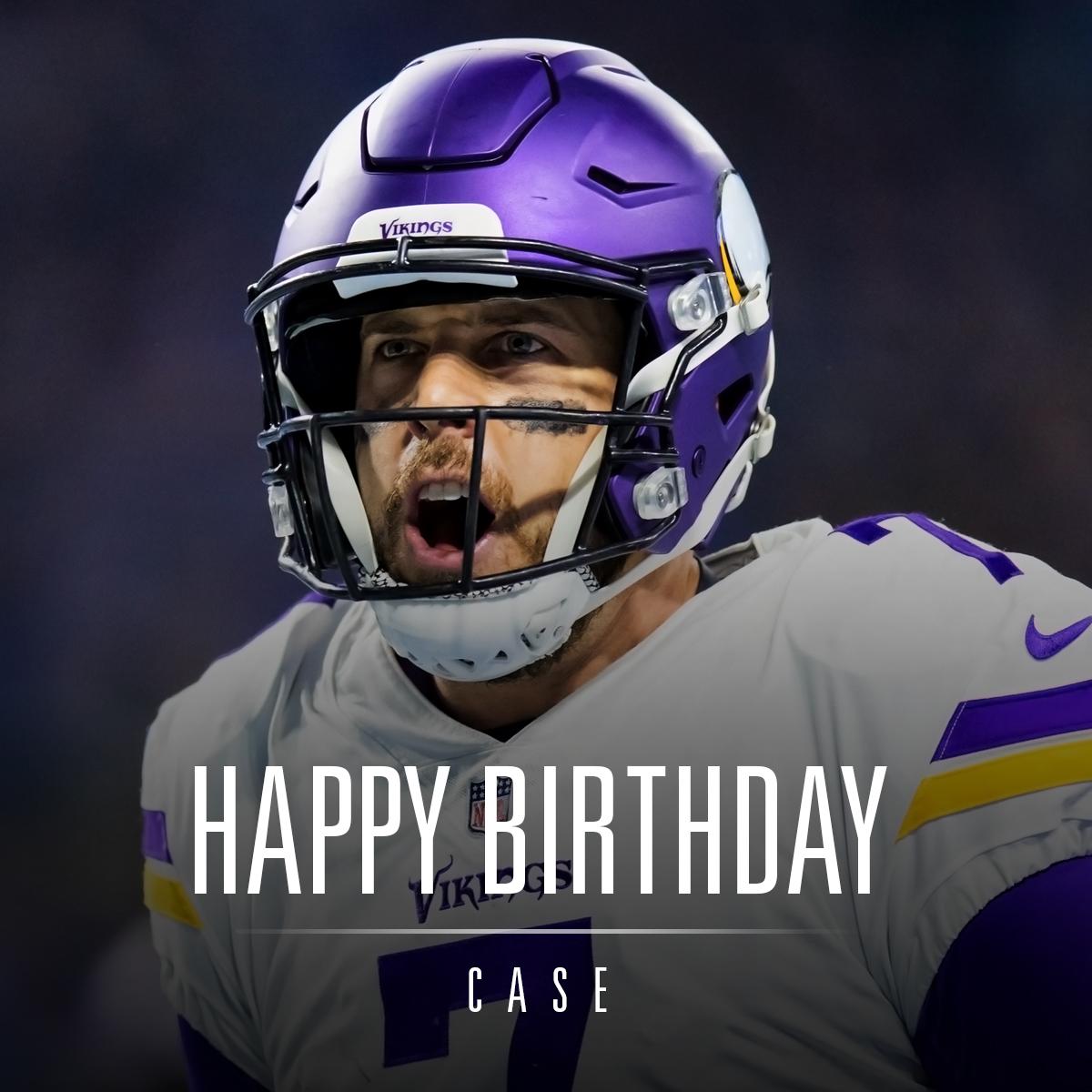 Happy birthday, @casekeenum7!