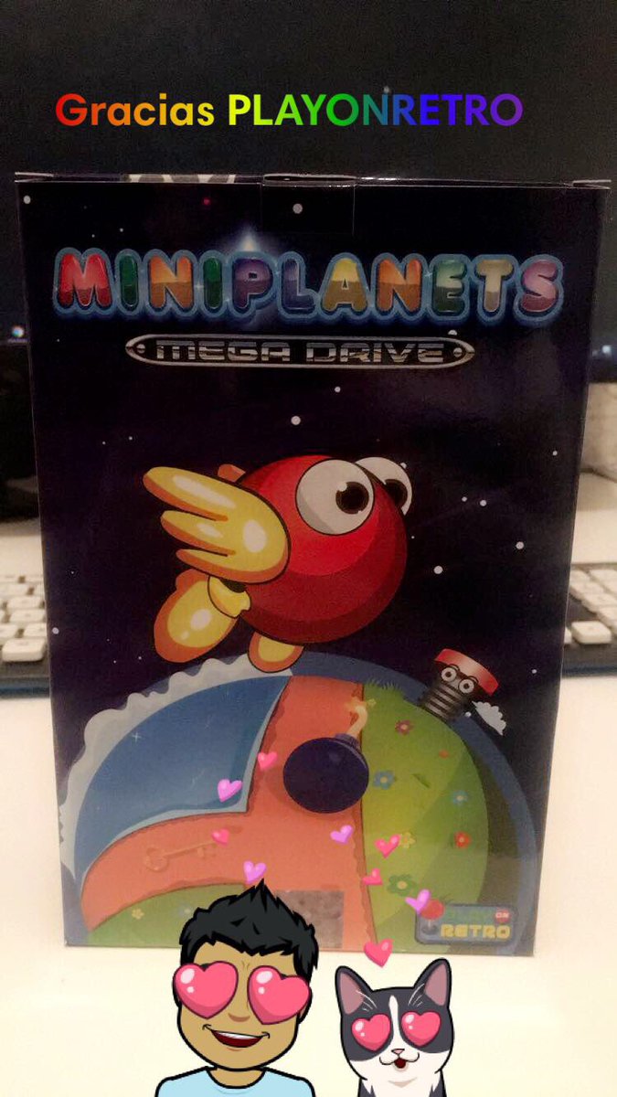 majorkajika's tweet photo. Gracias @PlayOnRetro #miniplanets https://t.co/TrObG3wngG