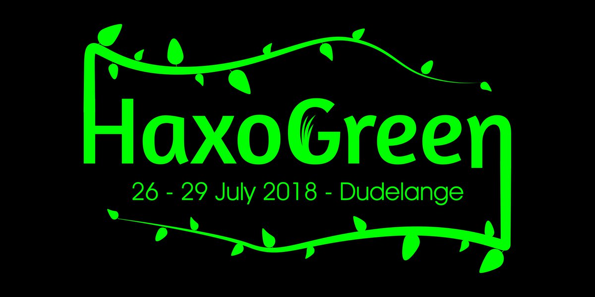 HaxoGreen's tweet photo. The Ticket shop for #HaxoGreen 2018 Summercamp is now open 🎉

https://t.co/UCXZk9yWLG

#hackers #camp #Luxembourg https://t.co/Pn1oM2rEmh
