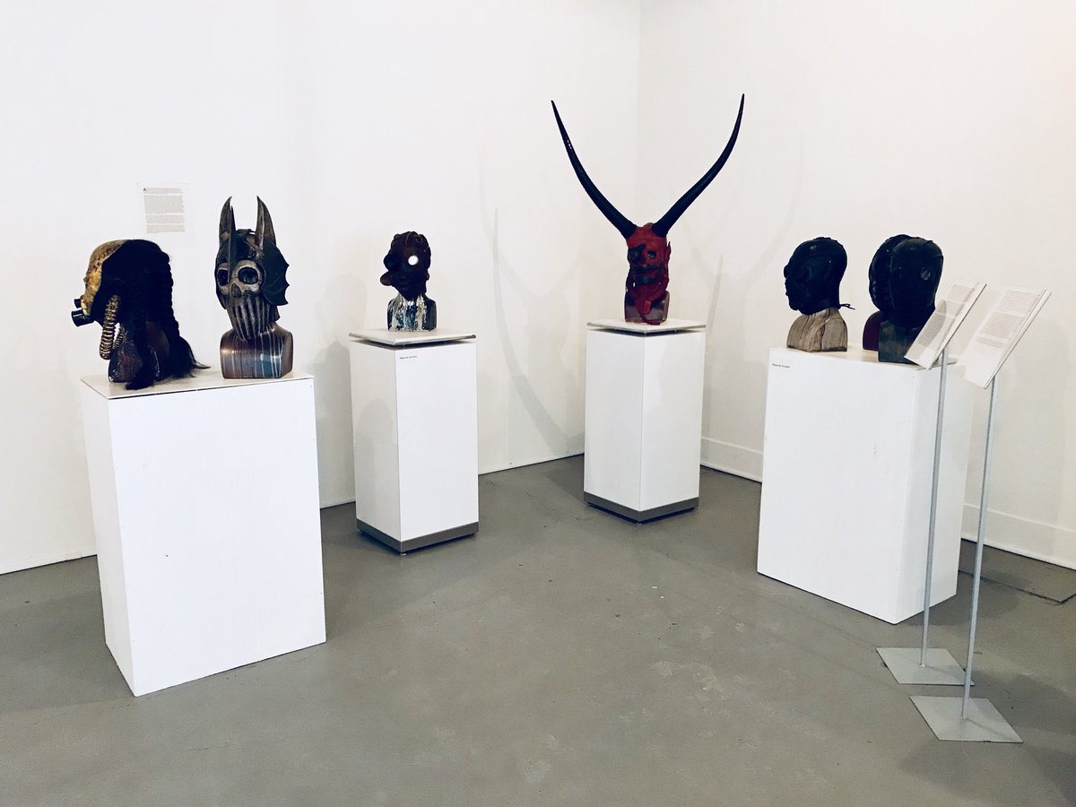 OpenStudio_CC's tweet photo. Don’t miss Richard Neufeld’s discussion on his Bob Basset collection as well as the masks he created as part of the Curious Couture exhibit from 12-1 pm. And we’re open until 4 pm today! Free admission. https://t.co/W2byEmaK4H