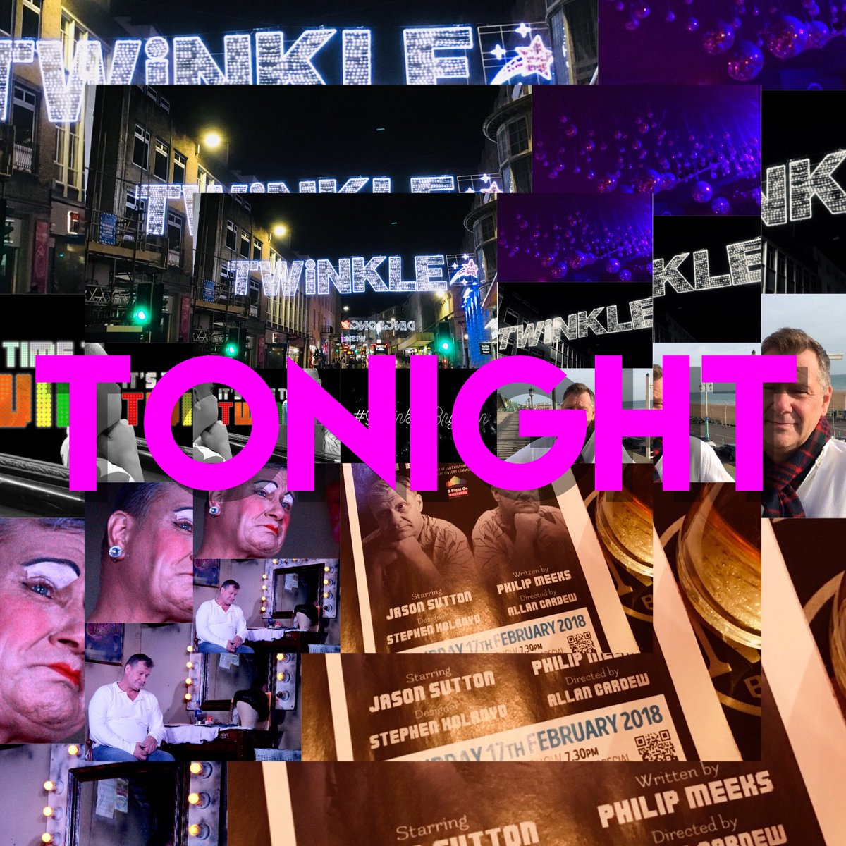 twinklebrighton's tweet photo. Tonight at 7.30pm! #TwinkleBrighton ✨🌈 https://t.co/nacwqp8yfJ