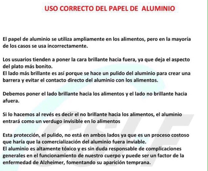 Cómo usar correctamente el papel aluminio ¡a que no sabías esto!