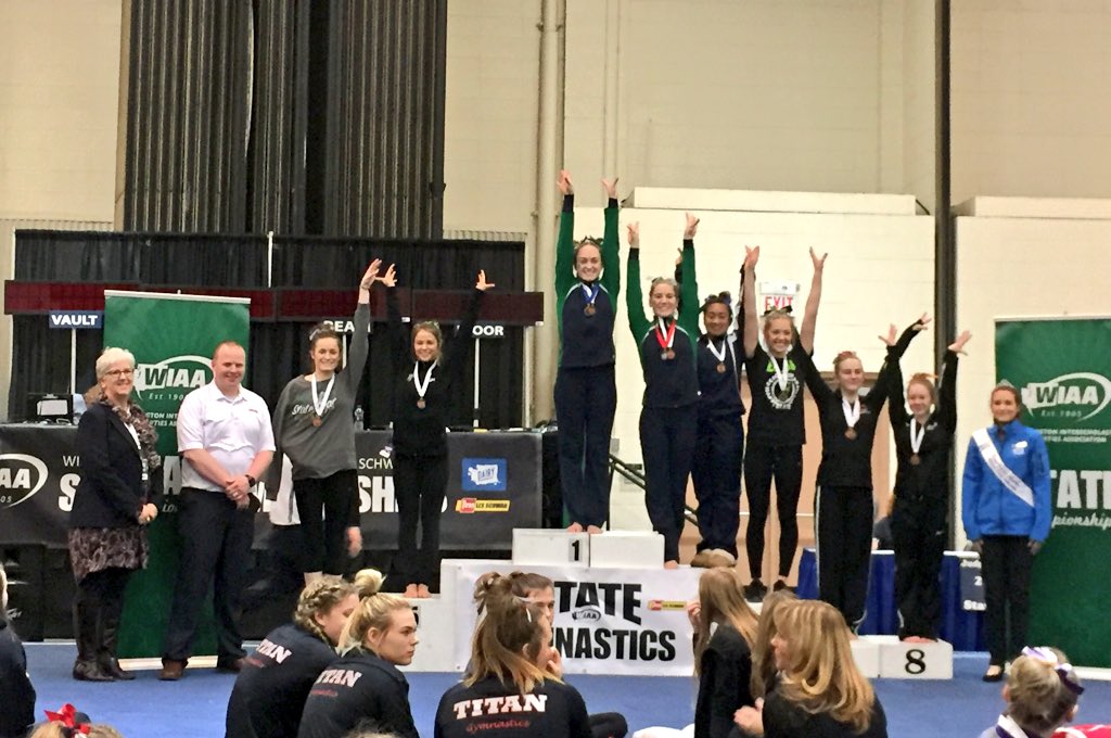 wiaawa's tweet photo. 2018 4A Beam Champion - Kylie Mosset (Woodinville) #wastategym https://t.co/XYX9rfGgAf