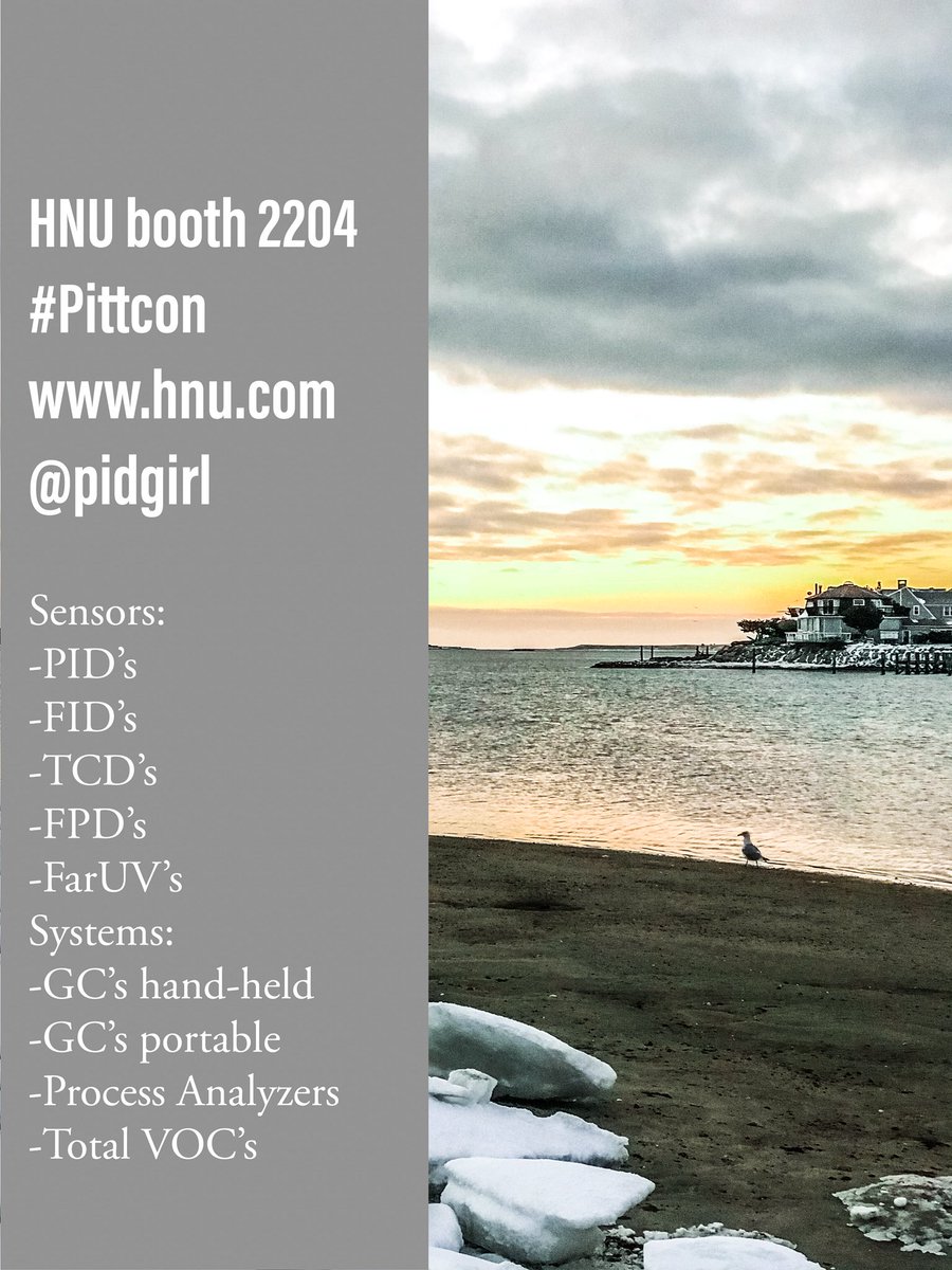 pidgirl's tweet photo. With snow in the forecast for #capecod tonight, I’m looking even more forward to heading to #Pittcon! 🌴 Put me on your ‘must see’ list, booth 2204. #GCs #ProcessAnalyzers #GCdetectors @pidguy https://t.co/lA70Fiy3XC
