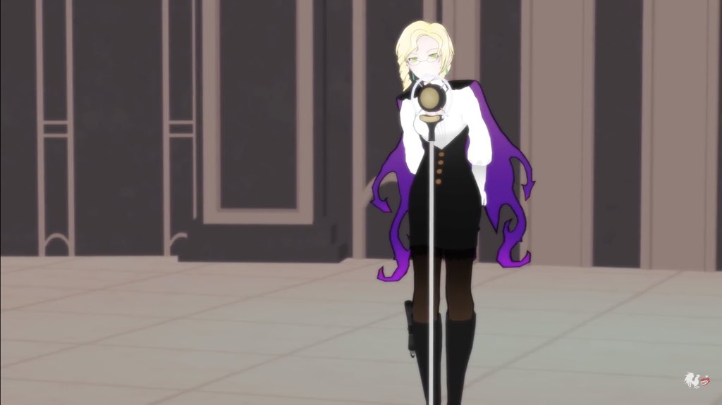 “There will be a duel in the courtyard at five o’clock this afternoon. While optional, as it is the weekend, students are encouraged to attend. Dr. Oobleck and I will be showing you how more experienced hunters and huntresses fight.”

Eyes him in the audience. Game on.