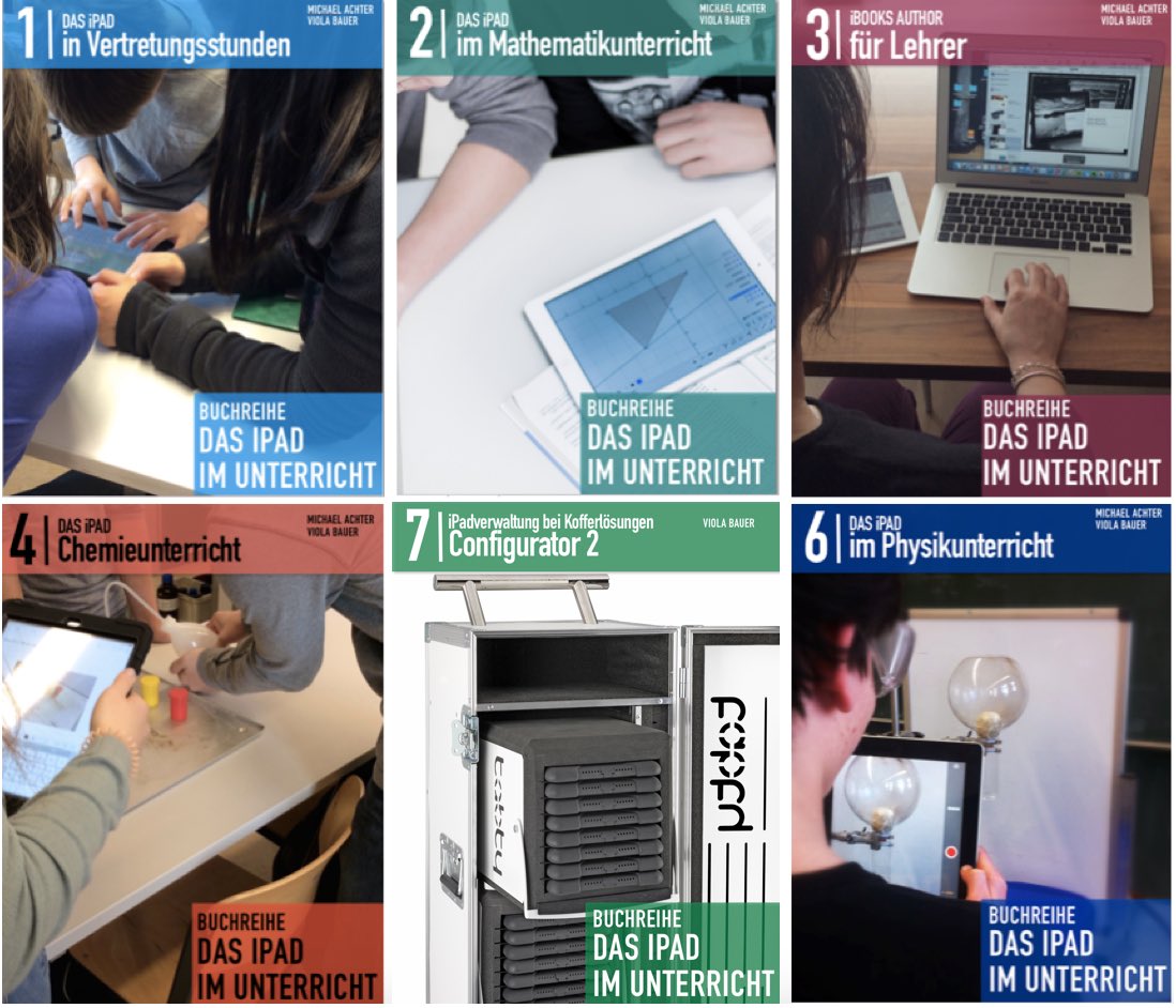 Das „Ipad im Physikunterricht“ ist Teil einer Serie. Neben Band 7 ist auch Band 4 jetzt veröffentlicht.