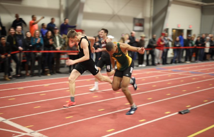 MileSplitDMV's tweet photo. 1:07.12! Aiden McCarthy of Paul VI takes the Boys 500 in epic fashion! #VISAAStates https://t.co/LAKATyPnkB