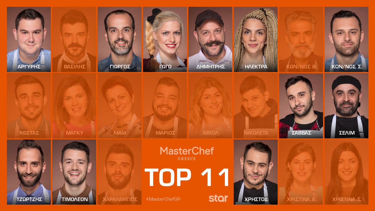 MasterChef GR on Twitter "Είμαστε στους TOP 11 του MasterChefGR