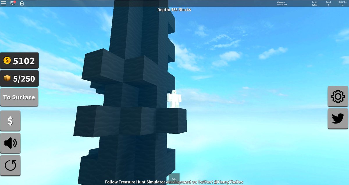 Roblox Treasure Hunt Simulator Sand Levels