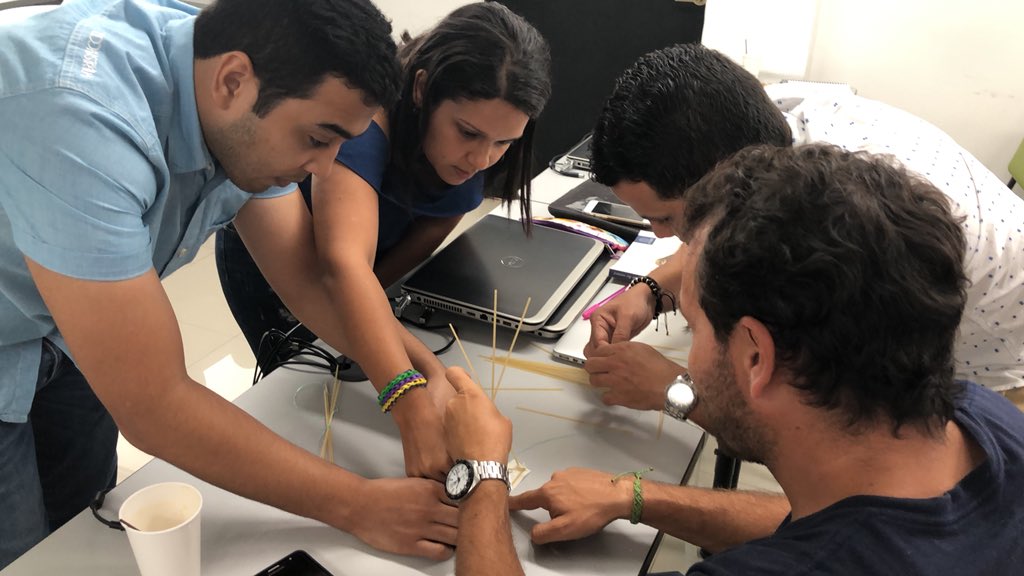 Alnuni2's tweet photo. #TheMarshmallows #Challenge !!! #PMP @PMOInformatica @PMIMadridSpain @pmicaribe @UNI_TECNOLOGICA https://t.co/PEjO7RQzeb