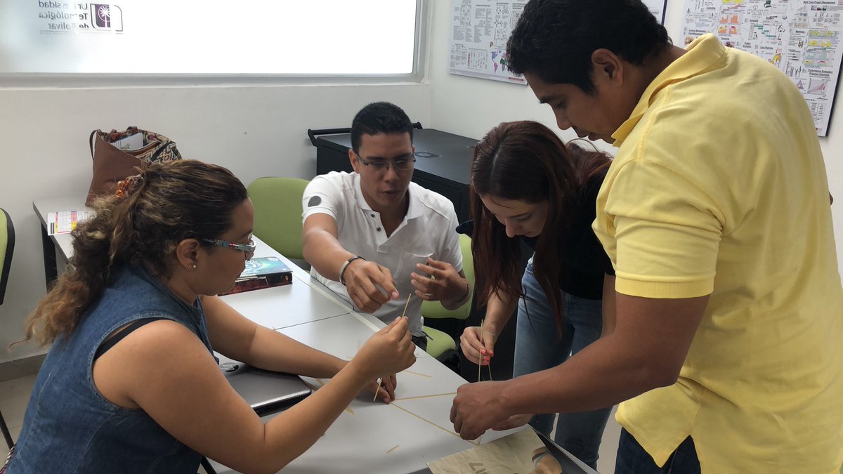 Alnuni2's tweet photo. #TheMarshmallows #Challenge !!! #PMP @PMOInformatica @PMIMadridSpain @pmicaribe @UNI_TECNOLOGICA https://t.co/bB7LiOjpwP