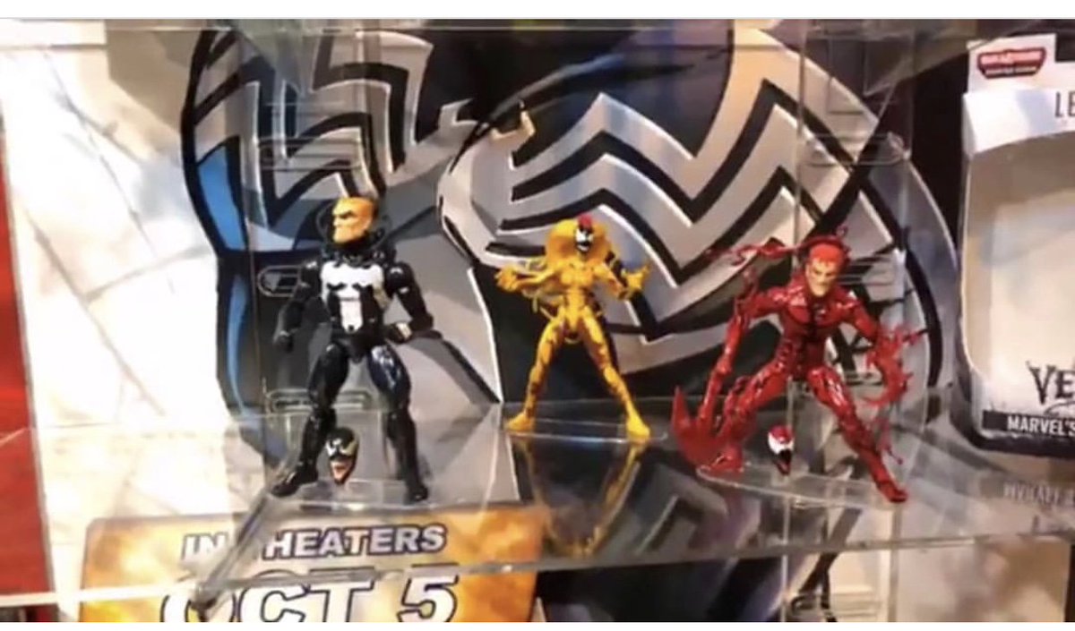 MARVEL LEGENDS SCREAM! #ToyFair2018 #Venom