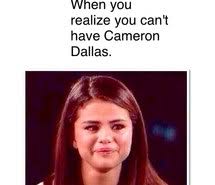Xpryl's tweet photo. @camerondallas 
More like, when you realise there are billions of girls and he can only marry one!!!💔💔💔💔💔
The devil!!!!👿 https://t.co/1Cn8ft81JA