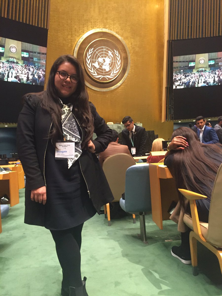 marthallanos's tweet photo. #DelegateDiaries ha sido un honor participar en #YouthAssembly #ONU Regreso a México con muchas ideas para la implementación de la #Agenda2030 y a continuar sumando esfuerzos en la resiliencia meteorológica y climática 💕🙋🏻 #GirlPower #OrgulloUV #CocreateImpact https://t.co/Akm3bvjsdt
