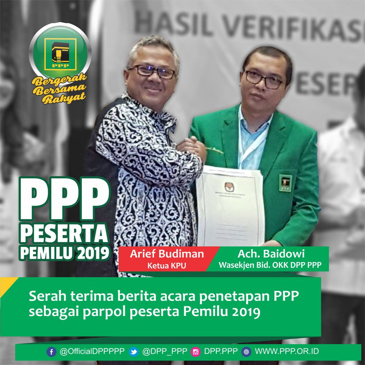 ppp_kabblitar's tweet photo. Alhamdulillah😊
#PPPLolosPesertaPemilu2019 https://t.co/3l5nhNeCz6