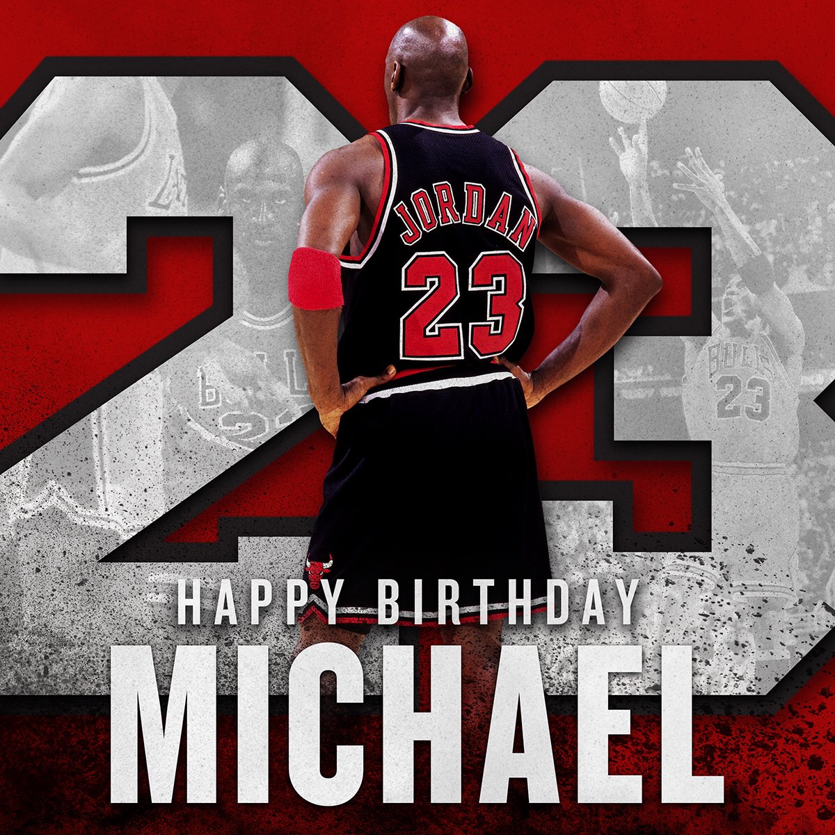 HAPPY BIRTHDAY, MICHAEL JORDAN! 🐐🎉🎈 https://t.co/RXJSU2SMYO ...