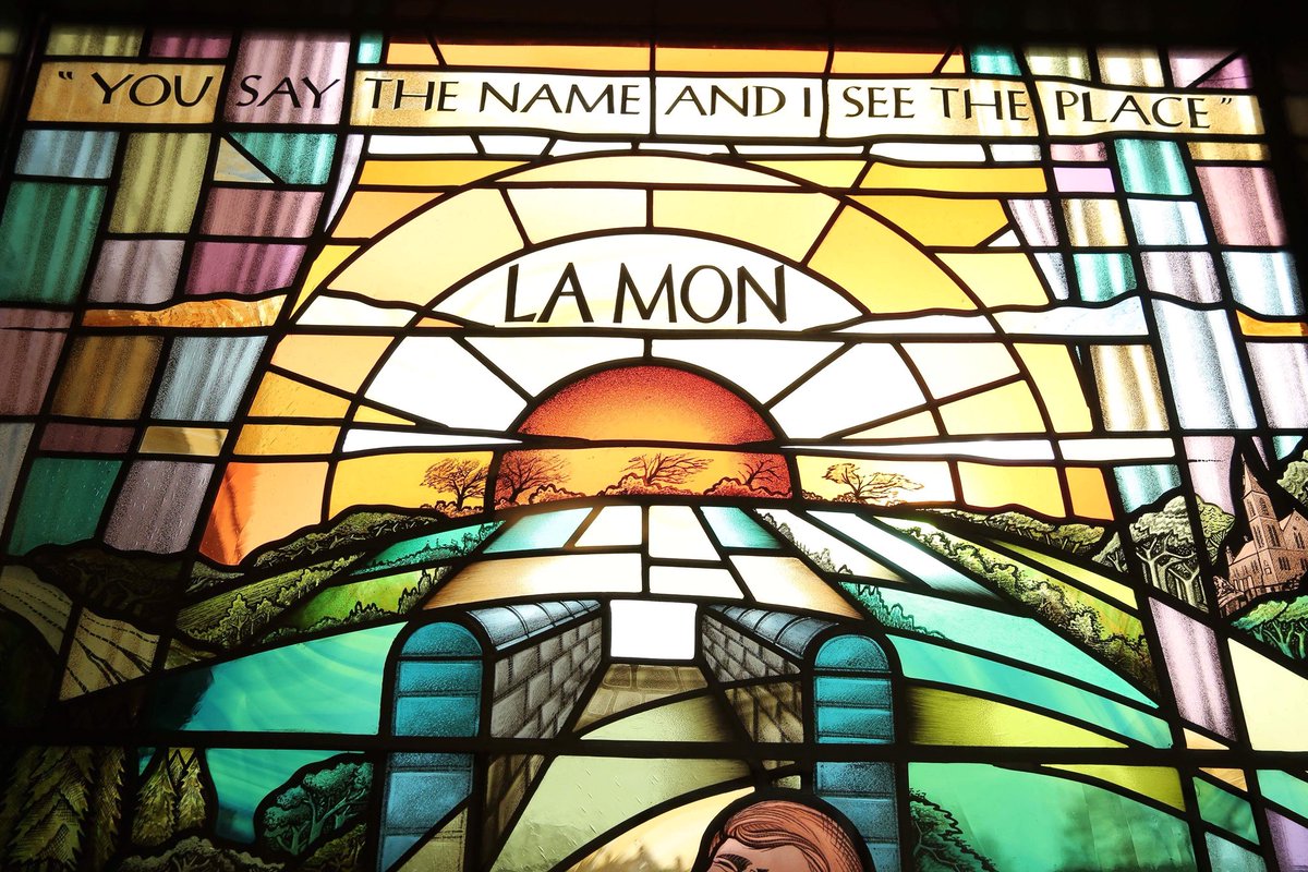 ArleneFosterUK's tweet photo. Remembering the lives of 12 innocent men and women who were killed by the La Mon bombing 40 years ago. Moving ceremony earlier today to rededicate a window in their memory at Lisburn Civic Centre. https://t.co/XBuEPNayXJ