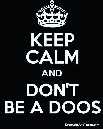 A queen never looses her cool... Only if you are being a Doos.. Then she will go bad ass on your ass!