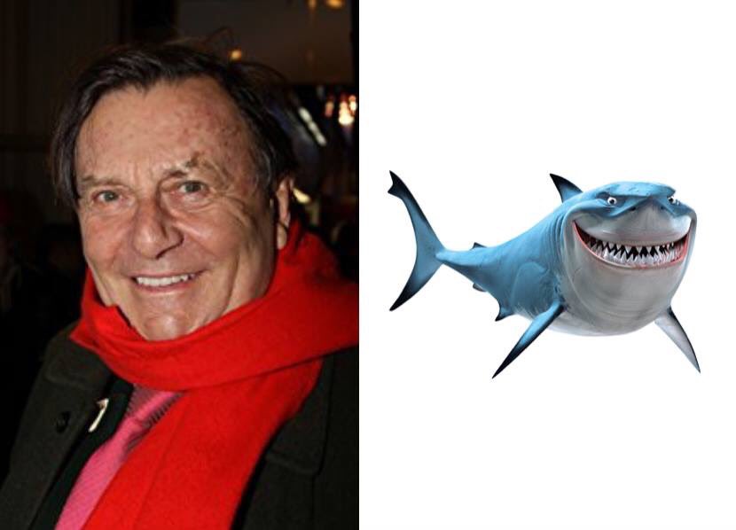 Happy 84th Birthday to Barry Humphries! The voice of Bruce in Finding Nemo. 