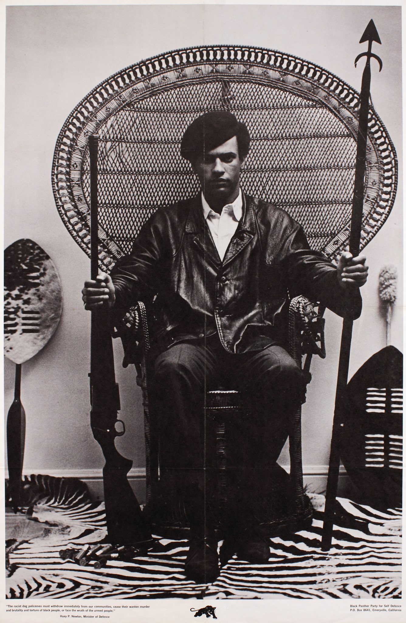 Happy Birthday to the great Huey P. Newton co-creator of the Black Panther party. 