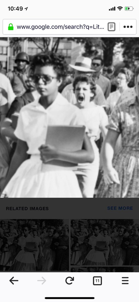 CombsSandra's tweet photo. Learning from the Little Rock 9 session at #SEJC2018. The iconic photo, may not tell the whole story says photograher P. Holsinger. #Little Rock9 #photography #photojournalism #CivilRights #schoolSegregation #segregation https://t.co/V1UUJ6Wnvd