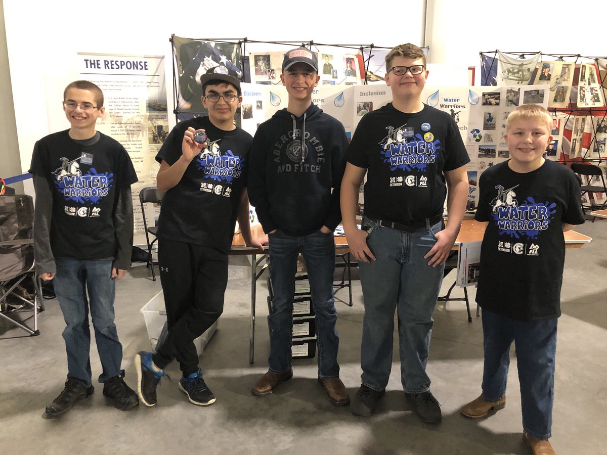 SSCcardinalNews's tweet photo. The 2018 FLL State Robotics Tournament is well underway in Ashland.  The SSC Water Warriors did very well in the Robot Design.  Headed to Core Values next.  #CardinalRobotics https://t.co/fMNeHEgF5R