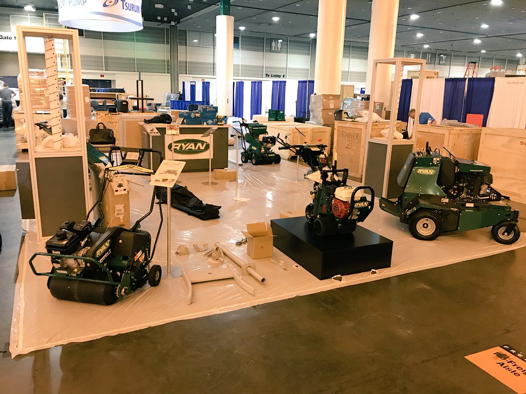 classenturfcare's tweet photo. #boothenvy looking great @RyanTurf !!! #RentalShow2018 https://t.co/ndSA2HaSTW