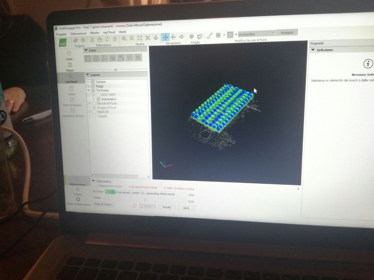 MasterGIS_Droni's tweet photo. E dopo il rilievo fotogrammetrico con #drone si passa al modello 3D della @TenutaCivrana 
#Drones #sapr #17febbraio #fotogrammetria #SaturdayMotivation https://t.co/MoFaI83Ps9