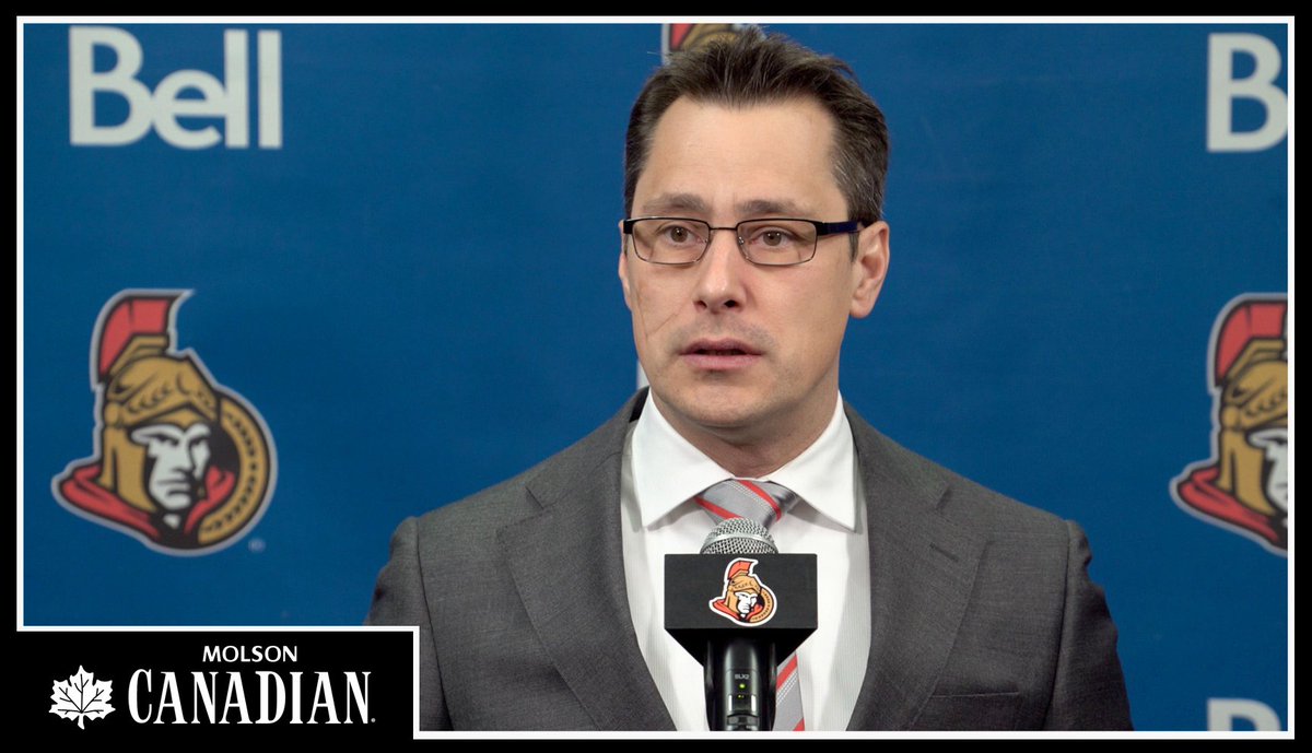 #Sens Head Coach Guy Boucher speaks to media before this afternoon's match-up with the New York Rangers. https://t.co/yEtJ9TObNJ