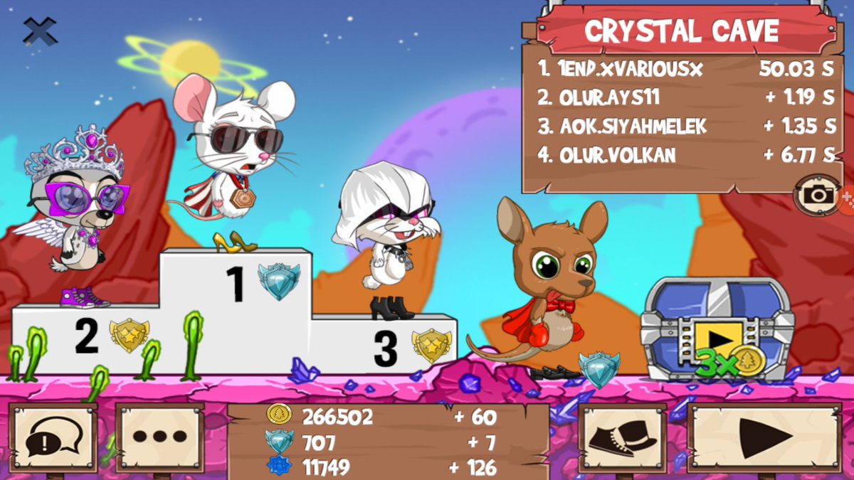 xvariousx's tweet photo. #funrun2 https://t.co/M003EERxPz