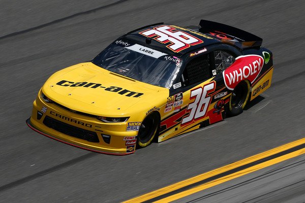 🇨🇦's <a href="/AlexLabbe36/">Alex Labbe</a> will start his 2018 #NXS Rookie Campaign from 23rd in today's <a href="/NASCAR/">NASCAR</a>_Xfinity #PowerSharesQQQ300 @DISupdates live on <a href="/TSN_Sports/">TSN</a> at 2pm. #CanadaProud🇨🇦 #AMPrimeRacing. #PintysFoods is a #ProudPartner of @NASCAR #HowDoYouPintys #MakingGreatFoodFun #GetSauced