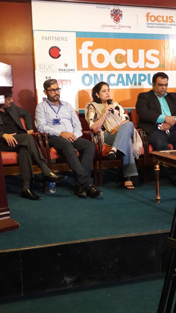 madihamuhammad3's tweet photo. Atiqa Odha addressing about current issues & education for children in society today.
#FocusPK18 #FocusPK #Entertainment #Production #Conference #GU #Greenwichuniversity #workshop #media #Karachi #starlinkspr @starlinkspr @focuspkofficial #focusoncampus #MSMadihaSheikh #MSEvents https://t.co/rV5kI03xfW